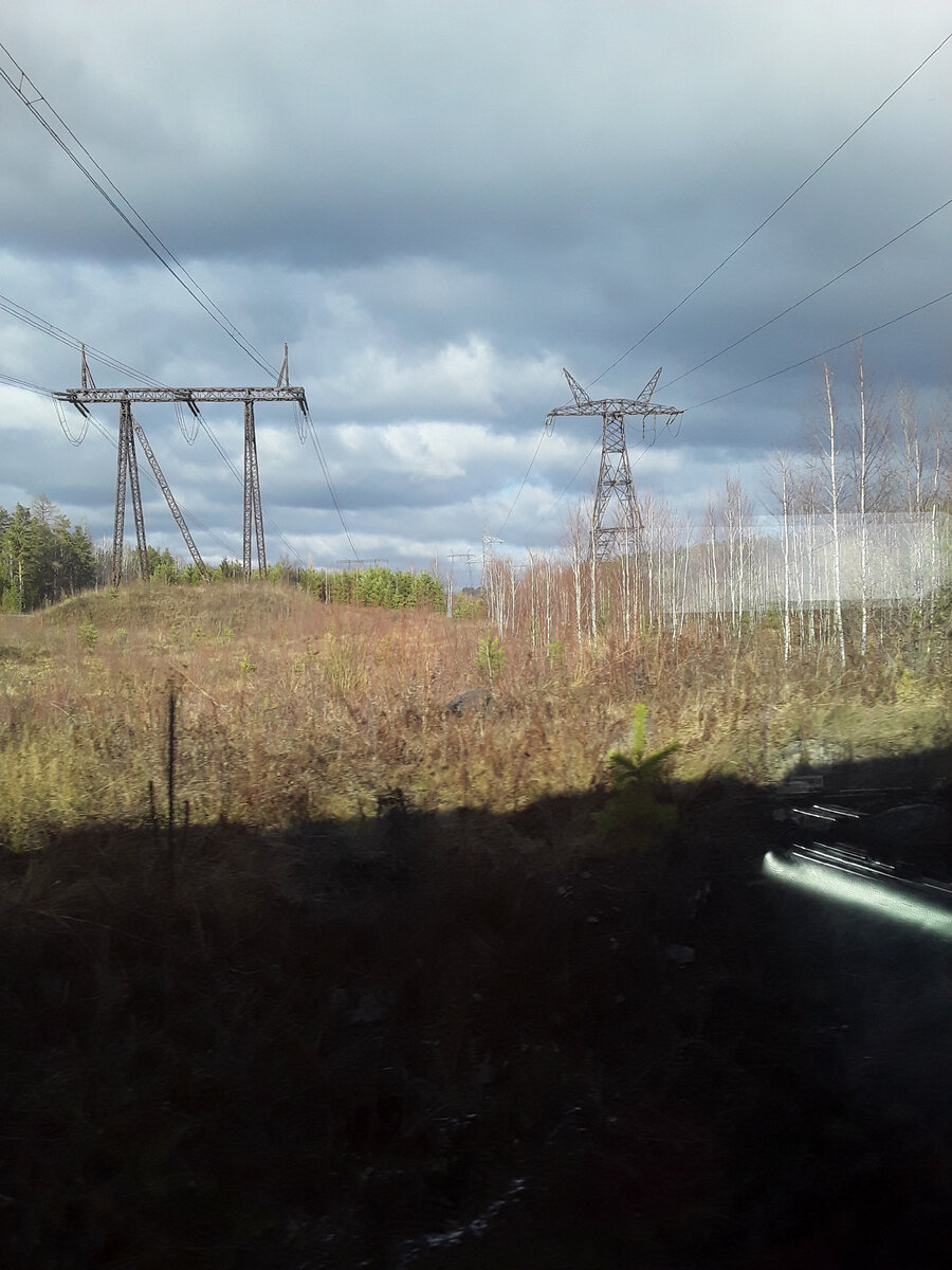 Из окна вагона