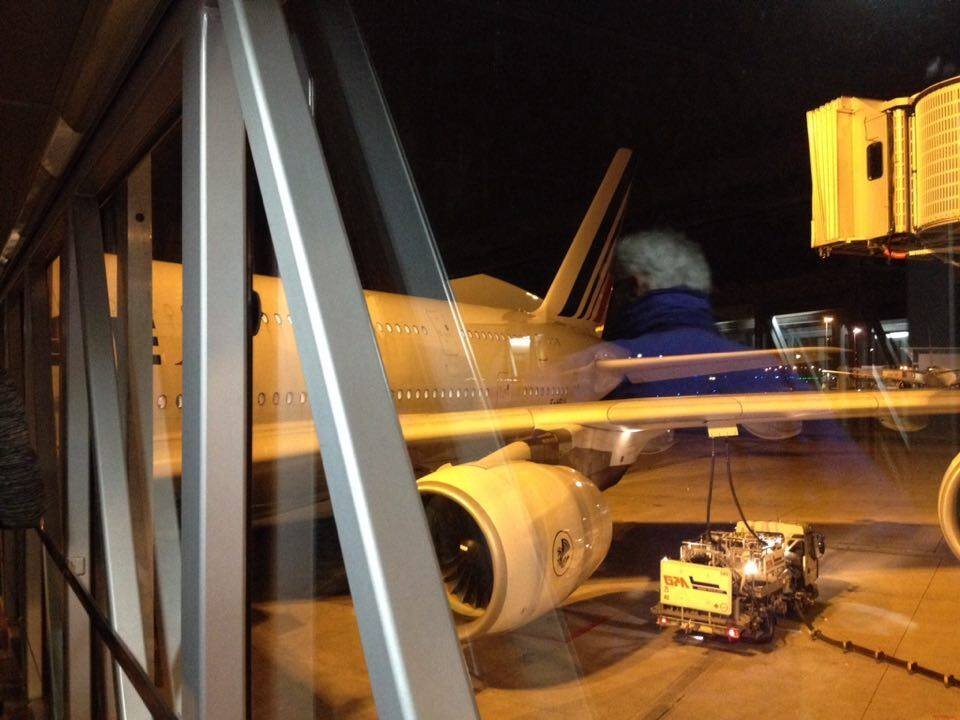Самолёт Airbus A380. Фото автора
