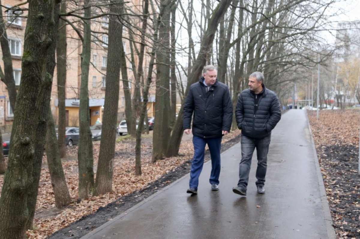    «Дубовую аллею» благоустроили в Советском районе Нижнего Новгорода