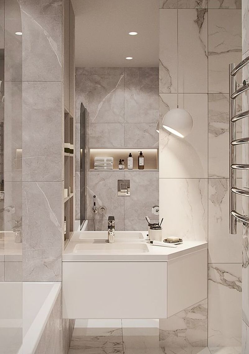 Мебель для ванной комнаты: + фото современных и красивых гарнитуров в ванную