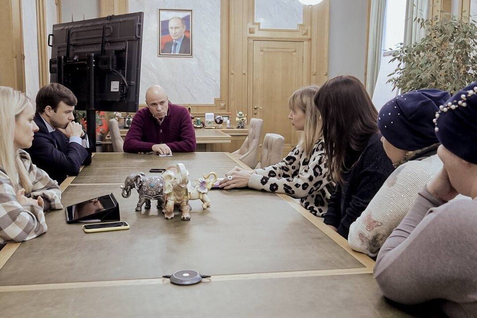     Жены мобилизованных обратились к губернатору Липецкой области  Пресс-служба администрации Липецкой области.