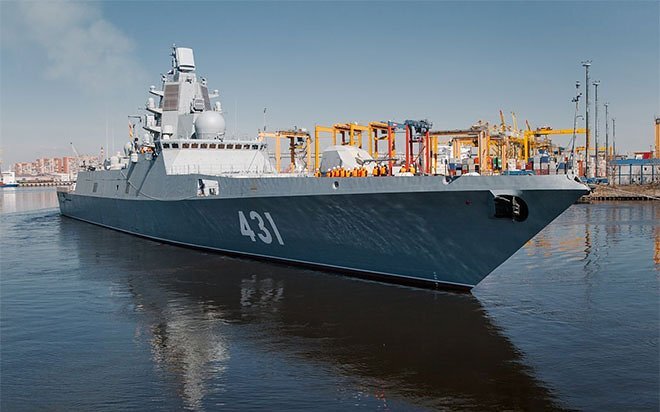    Фрегат пр.22350 «Адмирал флота Касатонов»