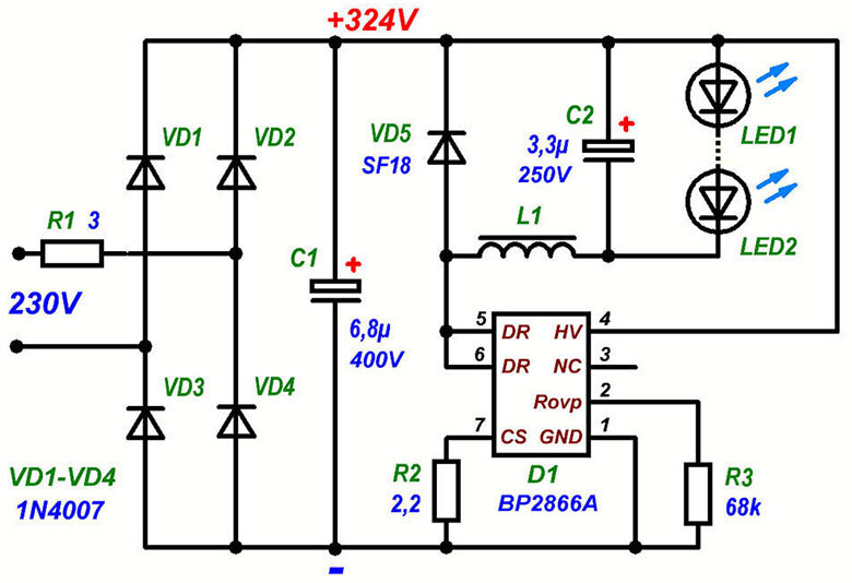 Alex_EXE » Повышающий LED драйвер MP с током до 1A