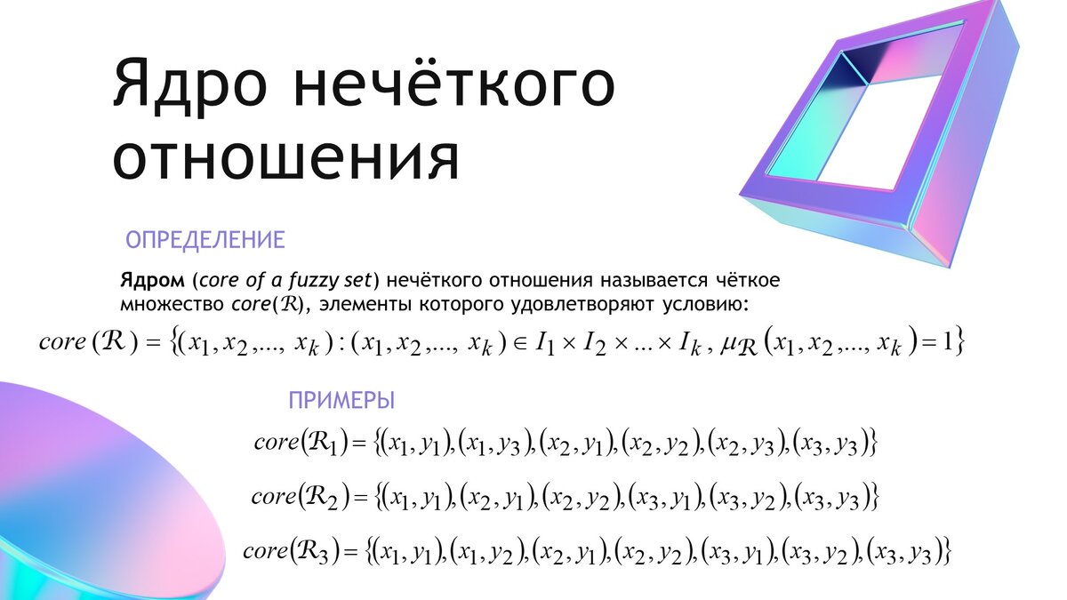 Как формулируется определение схемы деления