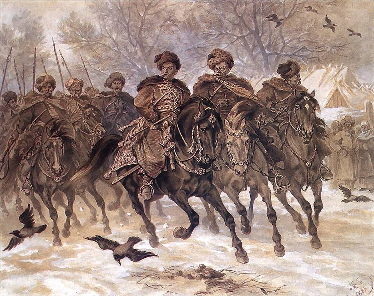 Юлиуш Коссак (Juliusz Kossak, 1824-1899). «Хоругвь» (элитный отряд польских панов).  https://homsk.com/begemot/privatnye-horugvi-polskoj-korony-v-xvii-veke-marker-prestizha-ili-realnaya-polza