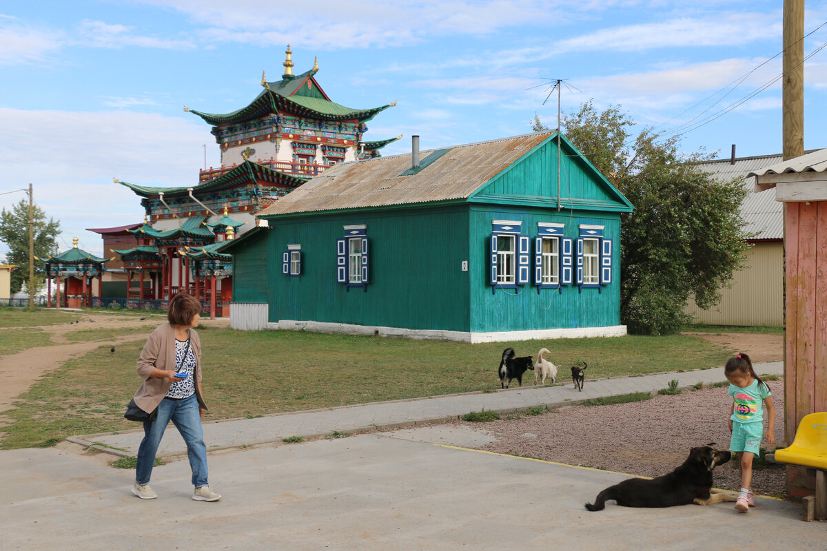 Дацан на верхней Березовке