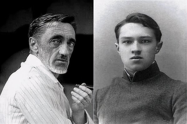 Иван и Серёжа Шмелёв