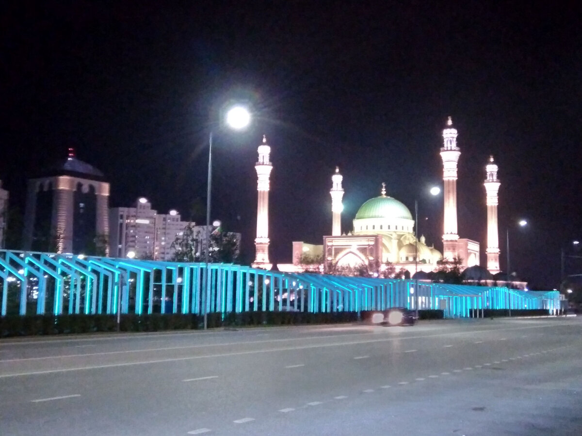 Мечеть в городе Шали Чечня