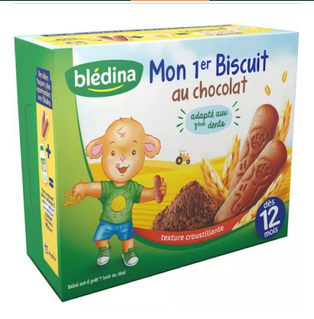 Bledina - мой первый шоколадный бисквит