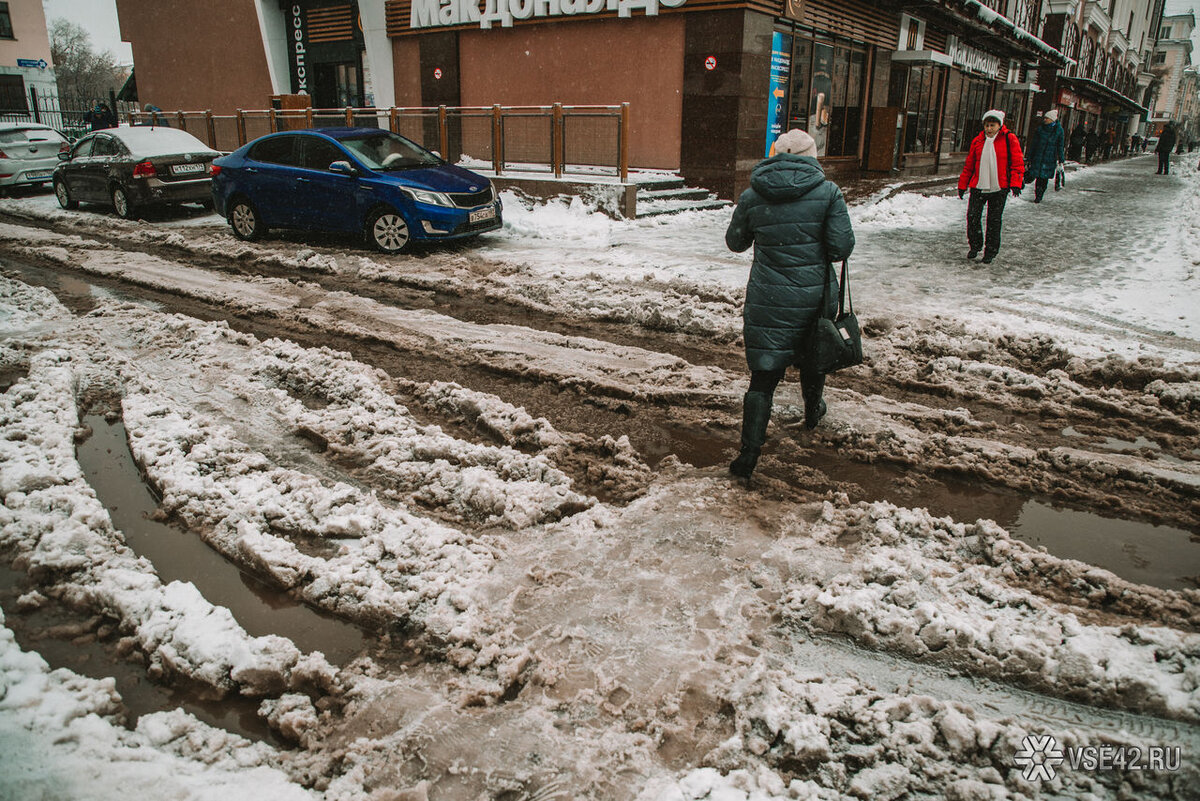 Москва грязь и слякоть в Москве