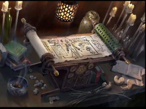 Пример свитка  о двух кондаках.