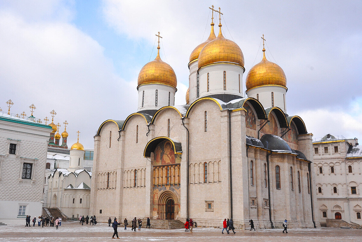 Успенский собор Московского Кремля Восточный фасад