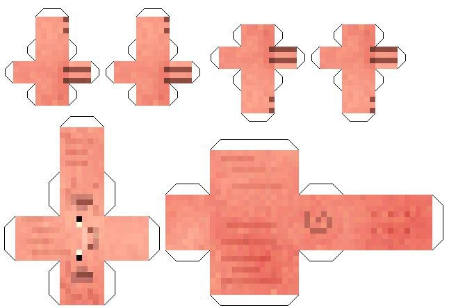 Майнкрафт: поделки из бумаги своими руками с фото и видео