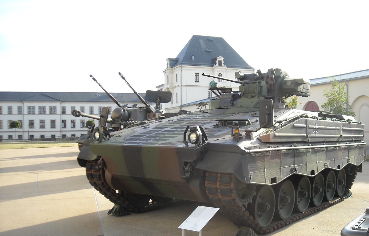 БМП "Мардер" в музее Дрездена. 
