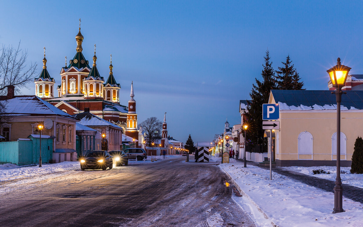 Успенский собор Коломна зима