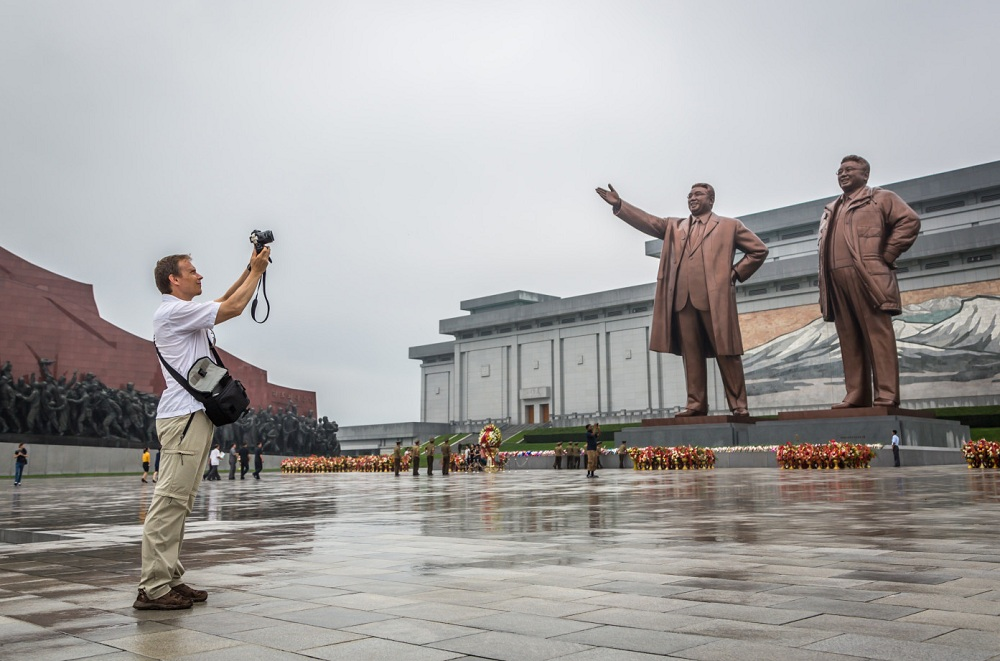 туристы в Северной Корее