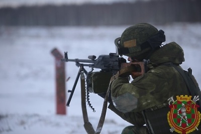    Солдат военных сил Белоруссии ©сайт Минобороны Белоруссии