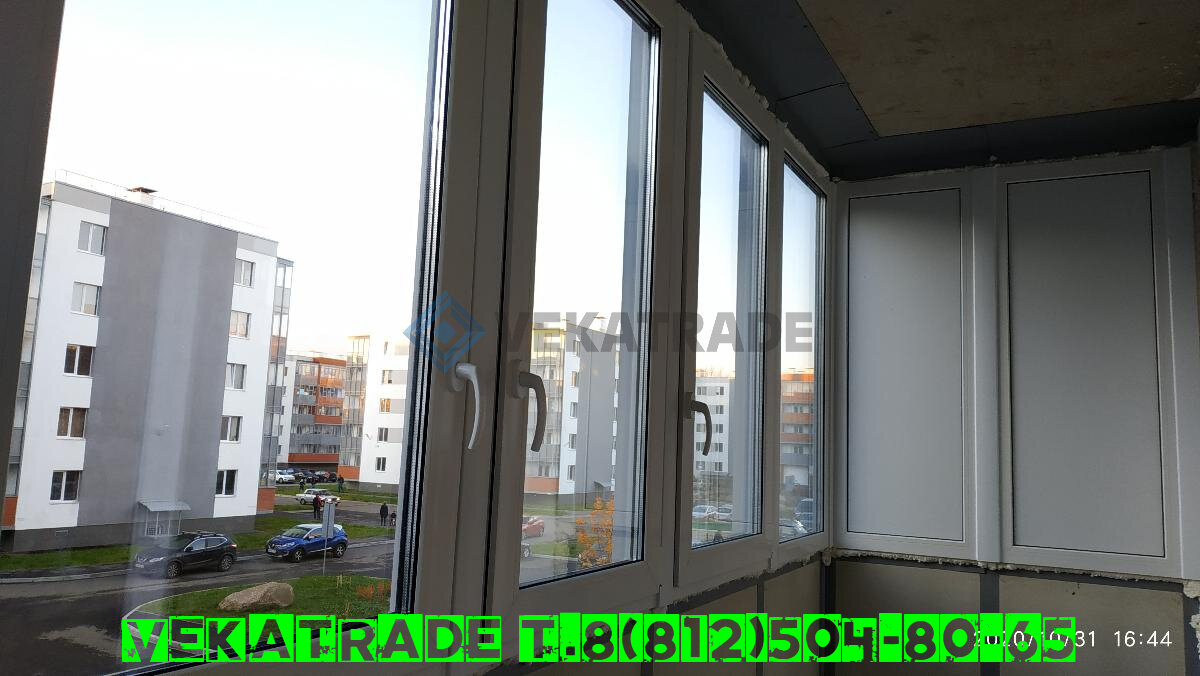 Остекление и отделка Работа №12813. ЖК Новый Петергоф