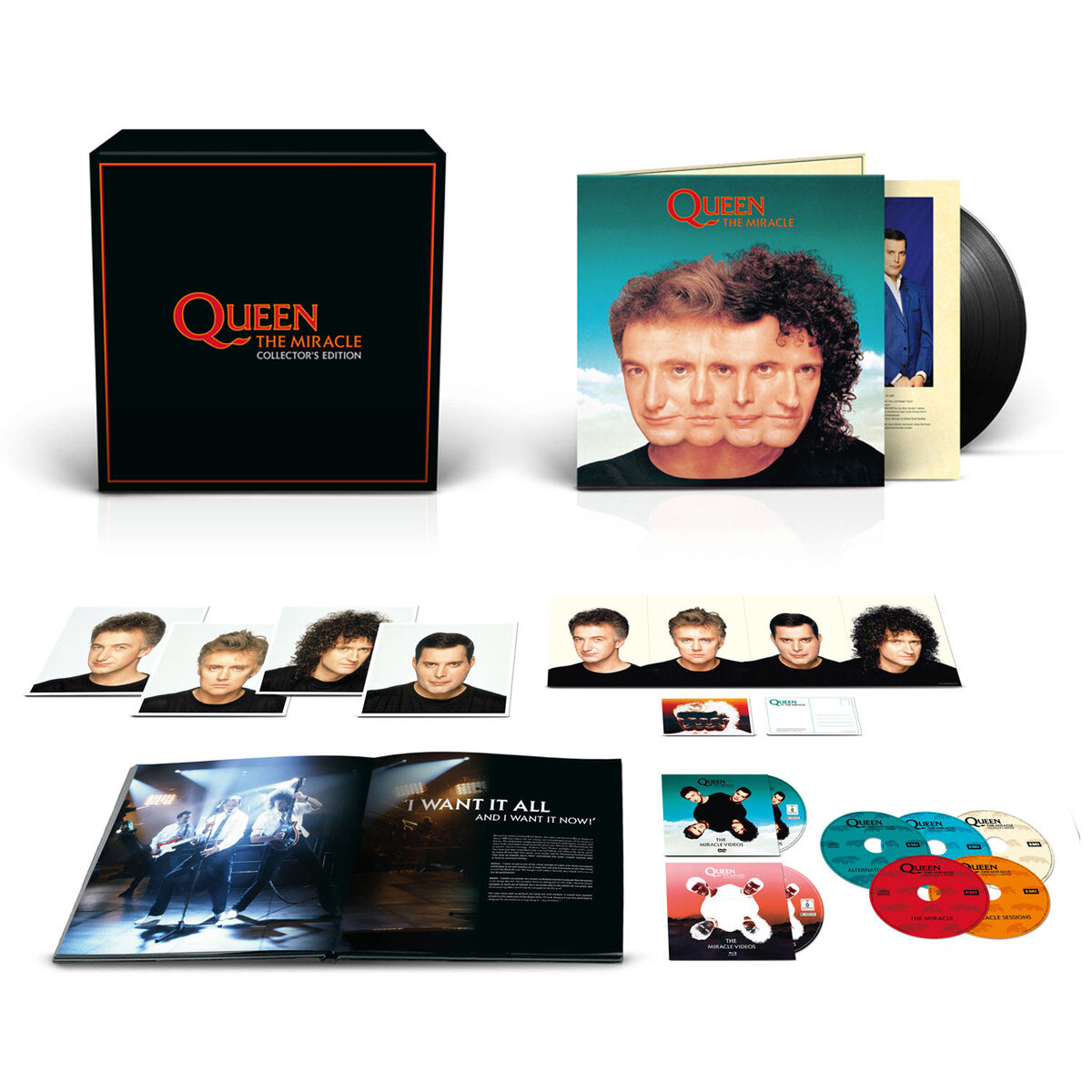 Queen "The Miracle" (Collectors Edition) 2022. Фото из открытых источников