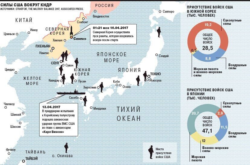 Карта японии и кореи