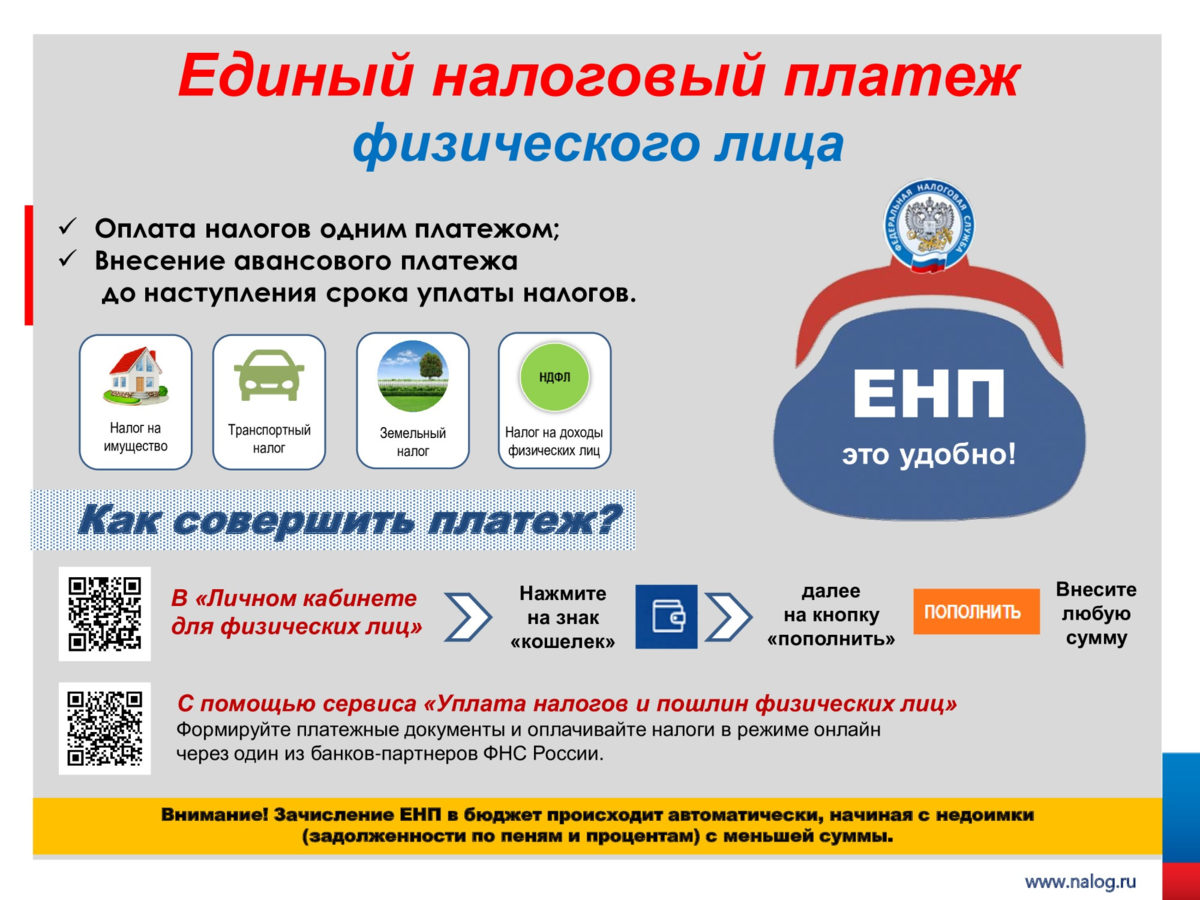 Как уплачивать налог в 2023 году. Единый налоговый платеж. Единый налоговый платеж физического лица. Единый налоговый платёж (ЕНП). Уплата налогов единым налоговым платежом.