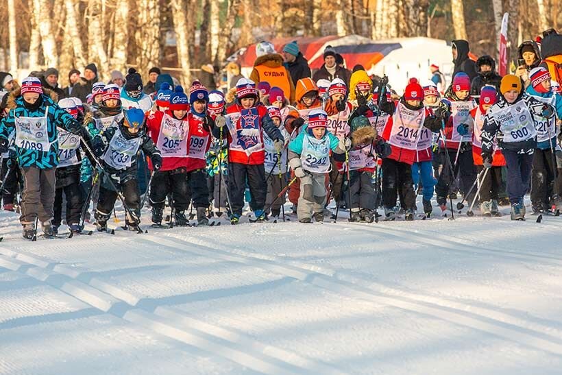 Городская Лыжня Новосибирск