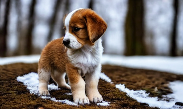 щенок после прививки 