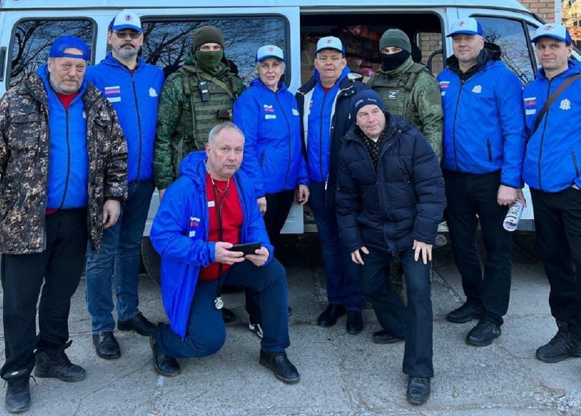    Команда проекта «Мост дружбы» в Харцызске. Алина Малинина