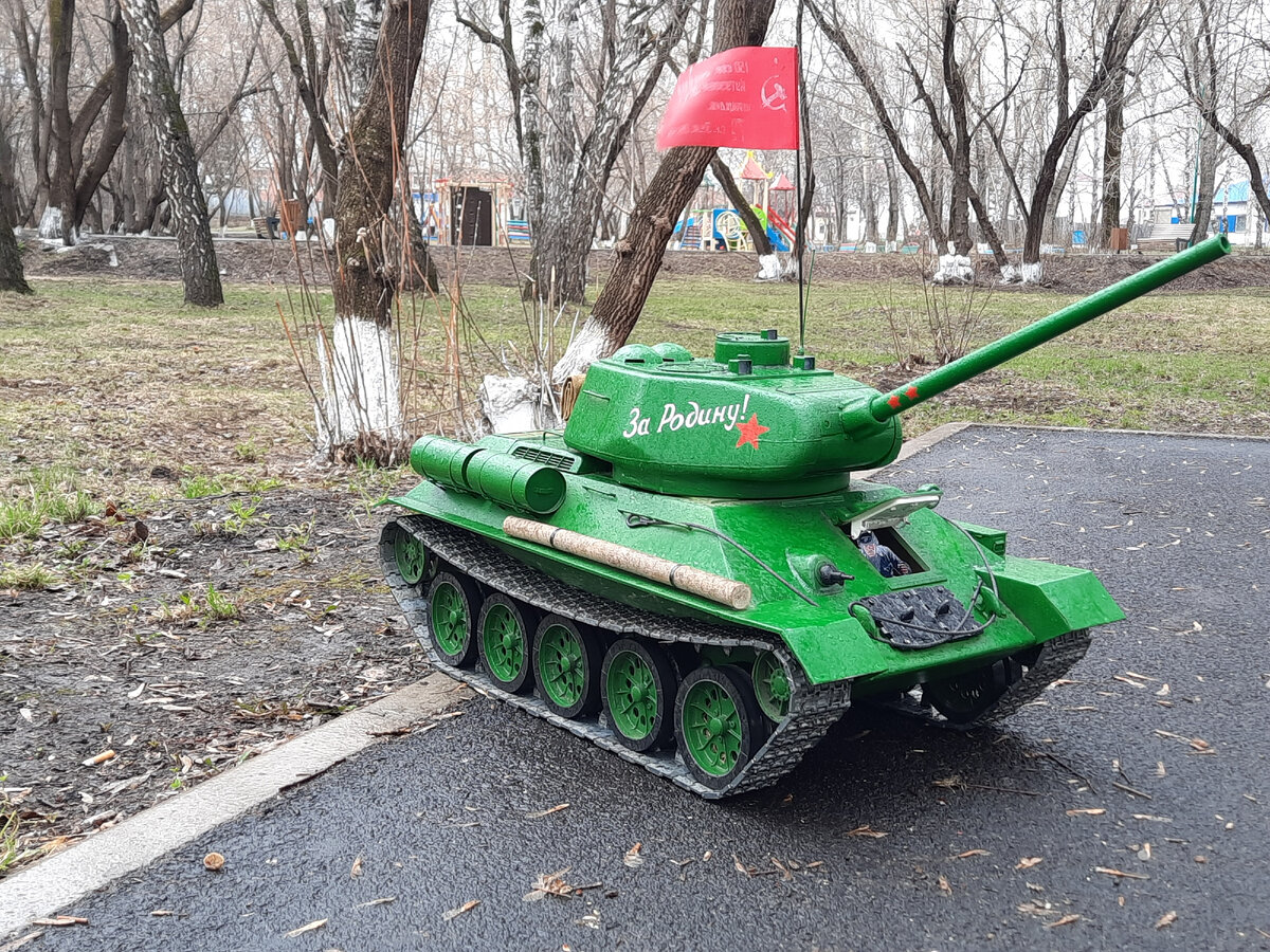 Радиоуправляемый танк 1:16 Heng Long Т-90 с пневмопушкой и дымом