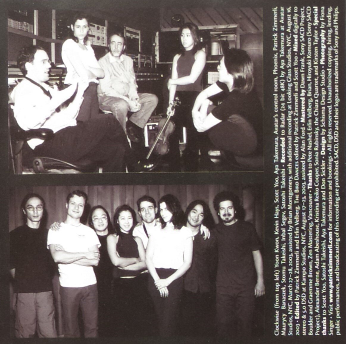 Patrick Zimmerli - Phoenix [SACD 5.0] - staff