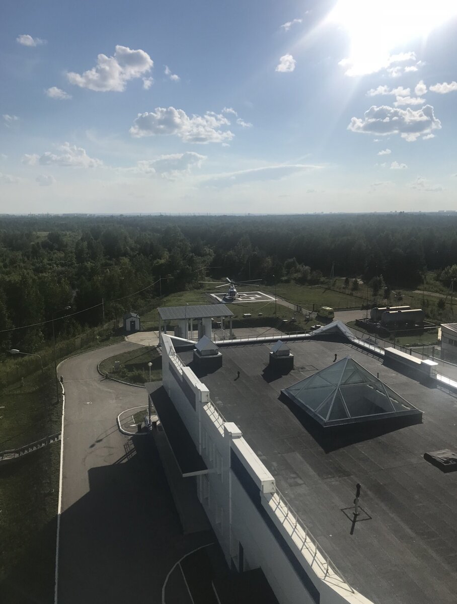 Вертолётная площадка ПЦ