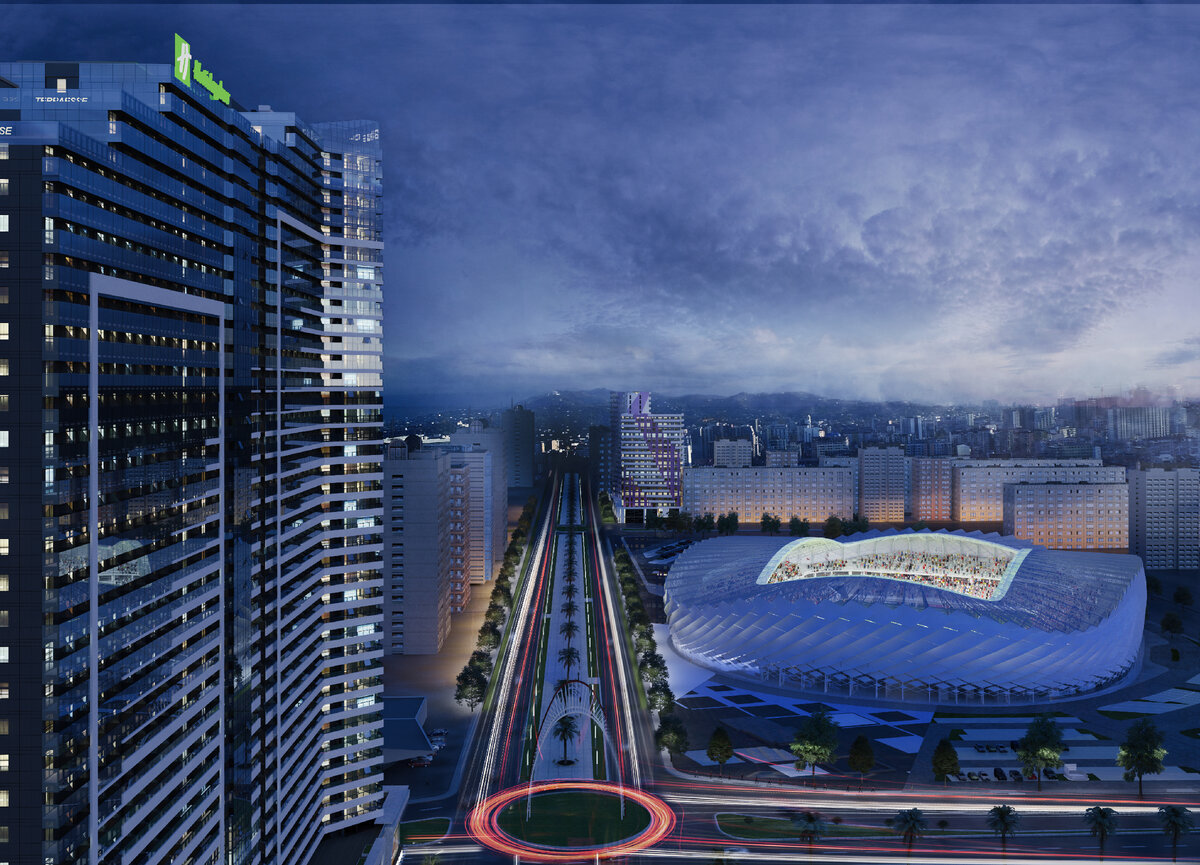 Апартаменты в Батуми Blue Sky Tower