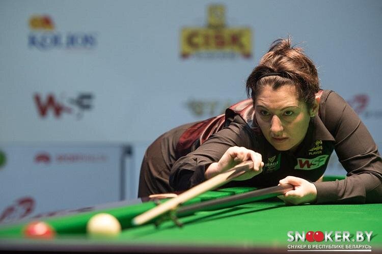 Мария Каталано. Фото:  womenssnooker.com