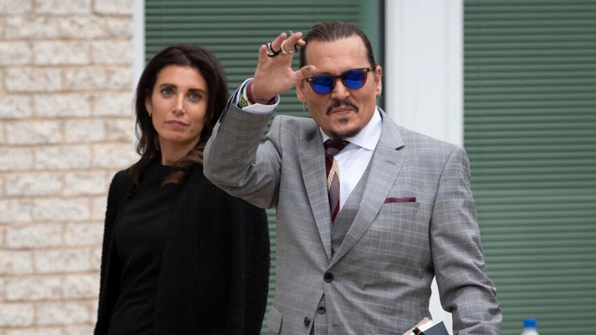    Джонни с Джоэль Фото: Getty Images