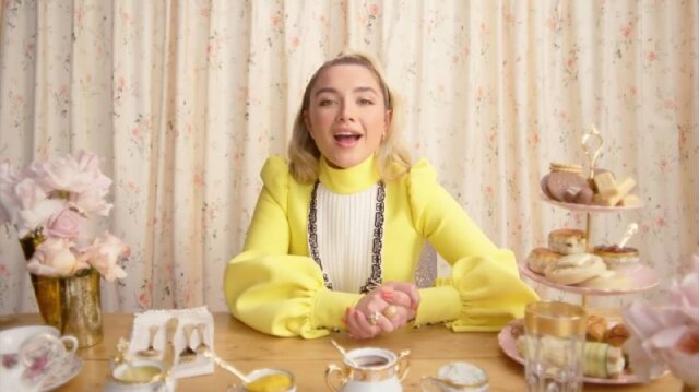    Флоренс Пью Кадр из интервью