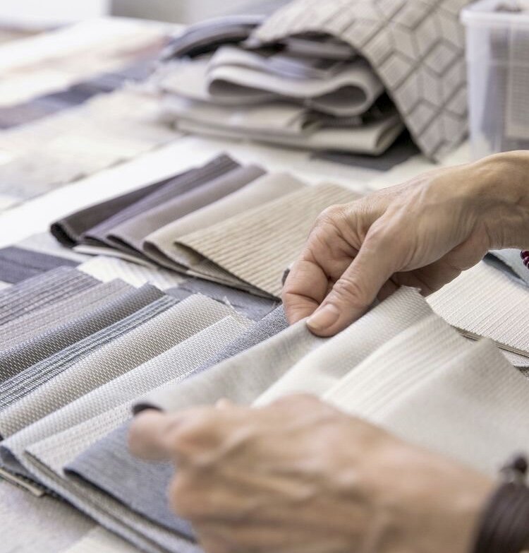 Выбор тканей для оформления интерьера 