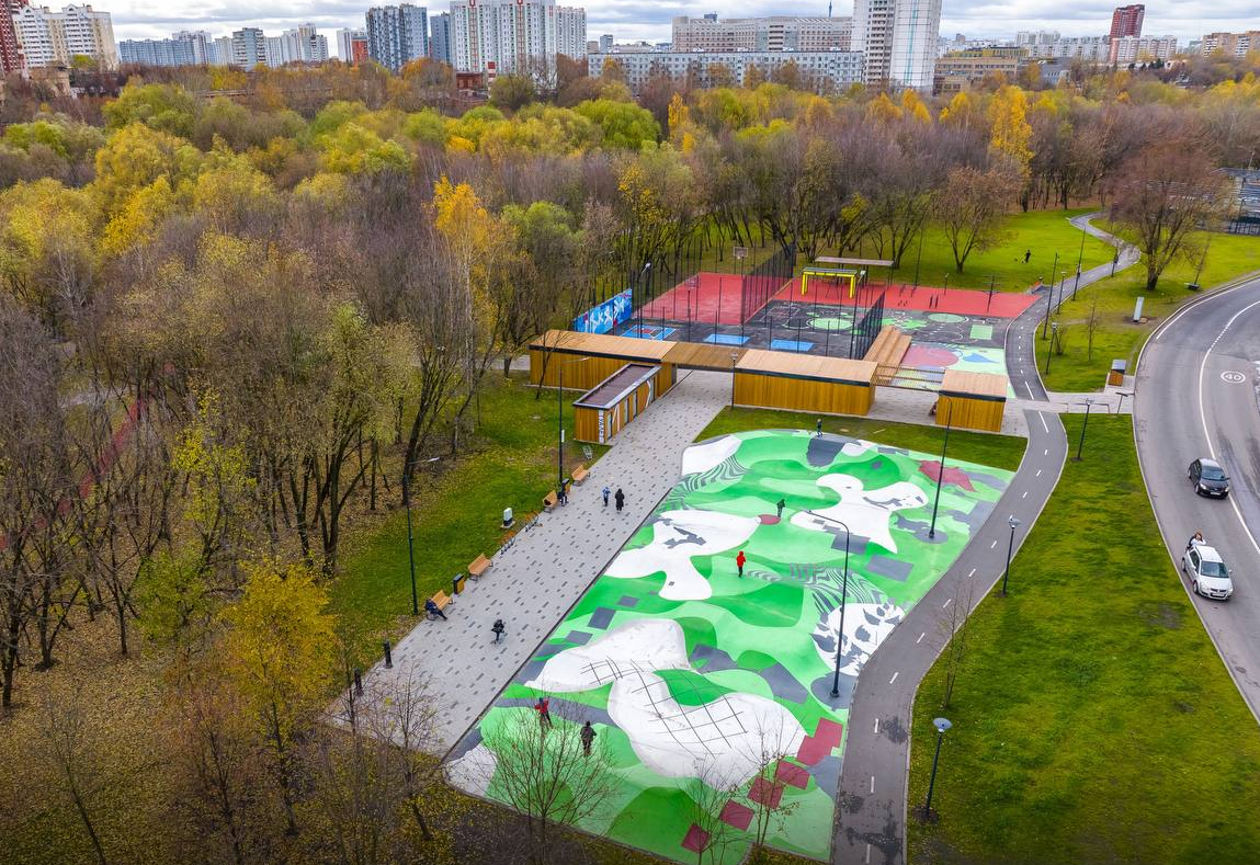 Парк яуза в москве