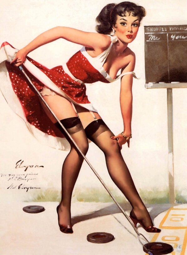 ©  Джил Элвгрен /   Gil Elvgren / 1914-1980 год 