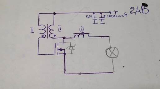 Блокинг-генератор на полевом транзисторе | Электронные схемы | Дзен