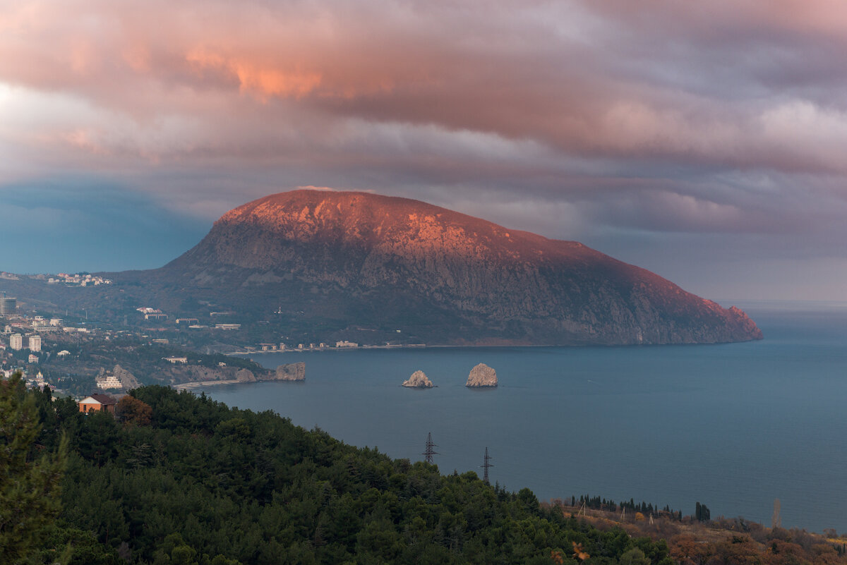 Гора медведь в крыму фото где находится
