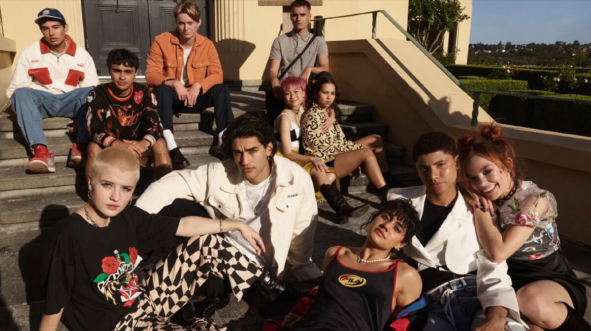 Главные герои сериала “Heartbreak High”