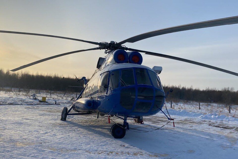     ЧП с алтайским вертолетом 14 декабря 2022. Фото: Восточное МСУТ СК России