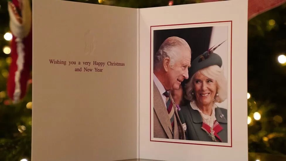 Рождественские открытки от Королевской семьи Великобритании