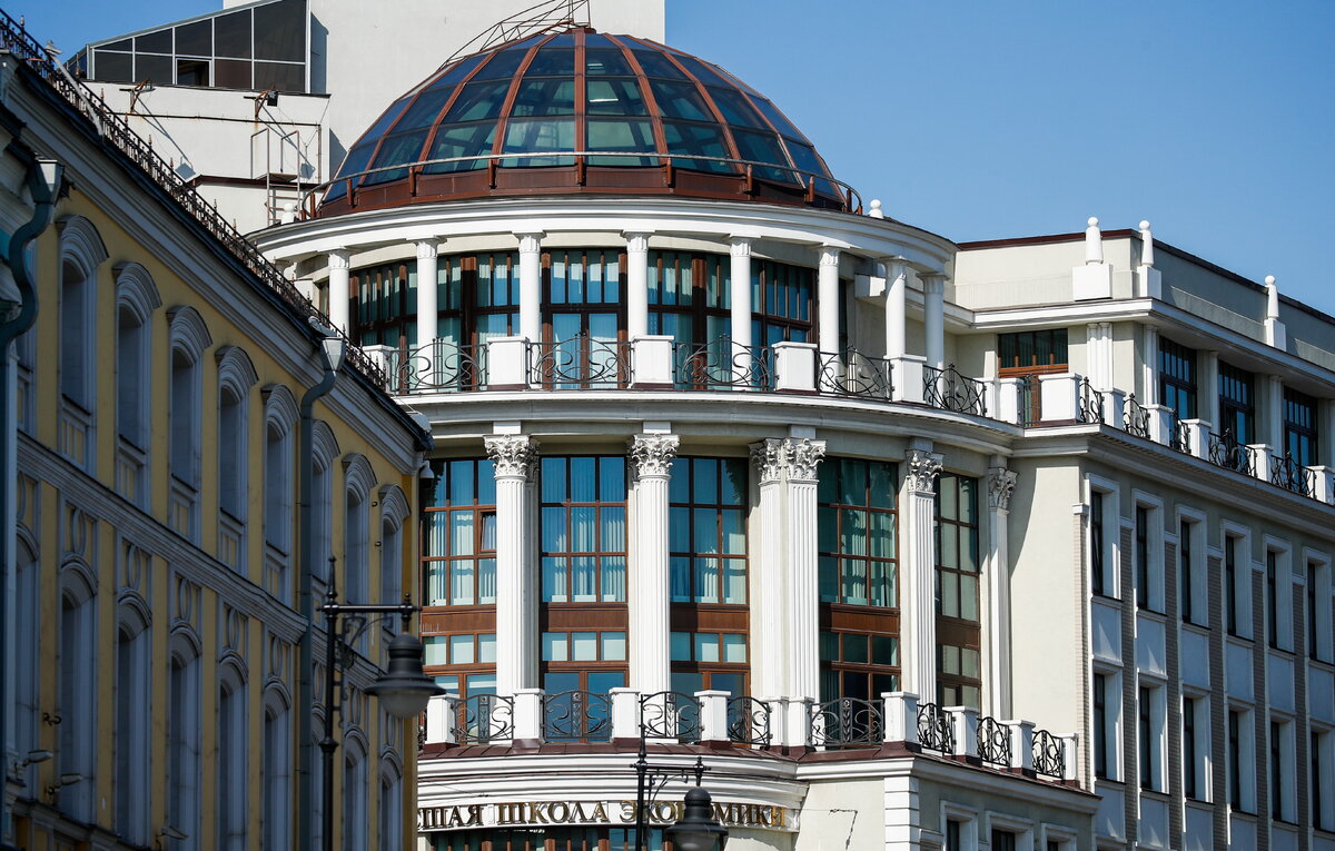    Здание Высшей школы экономики  Артем Геодакян/ТАСС