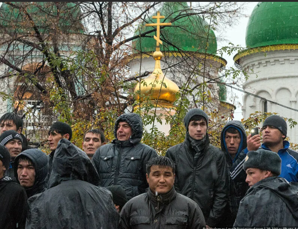 Православные таджики. Москвабад. Нерусские в Москве. Узбеки в Москве.