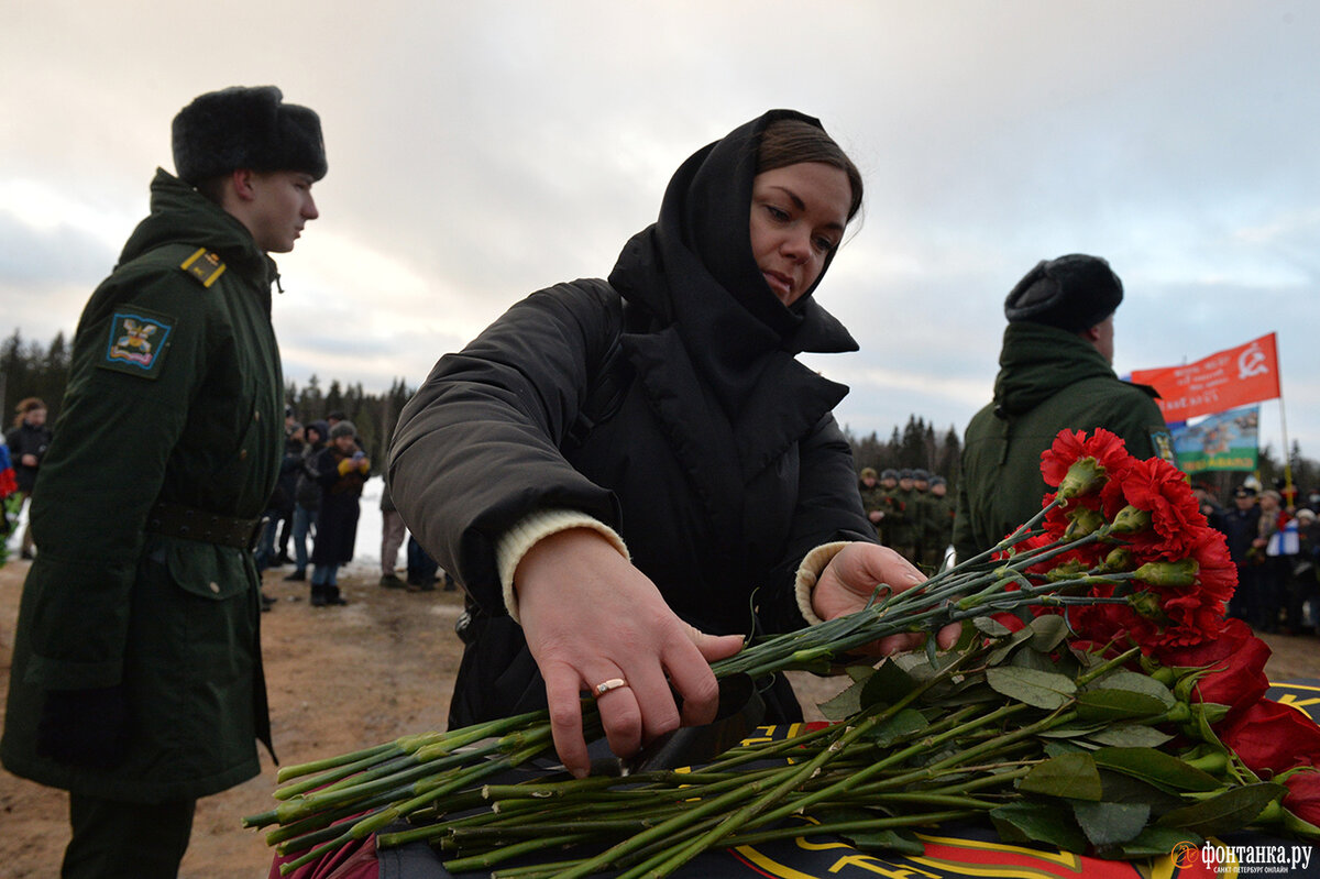 Похоронили бойца вагнера