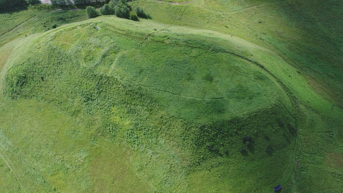 Гора Княжна, как её видят птицы