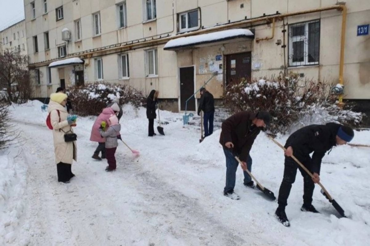    В Уфе на городские снежные субботники вышли 38 тыс человек