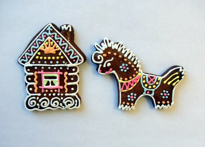 Нарисовать печатный пряник 2 класс