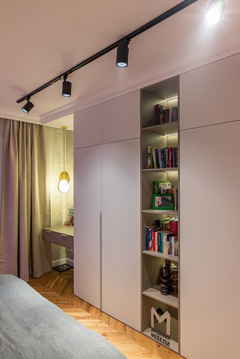 Общий вид мебели в  спальню на Ломоносова, 255